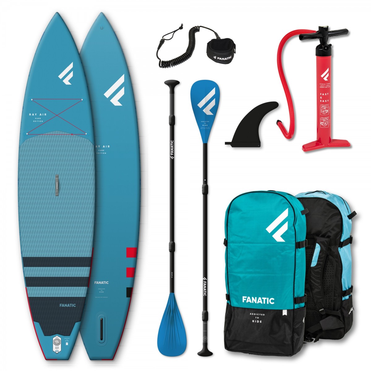 Fanatic Ray Air Pure 11’6 ( PACKAGE )