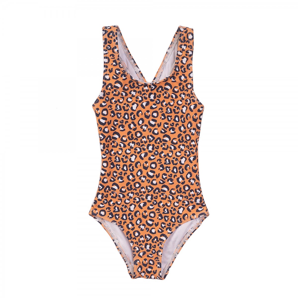 Girls Swimsuit Orange App