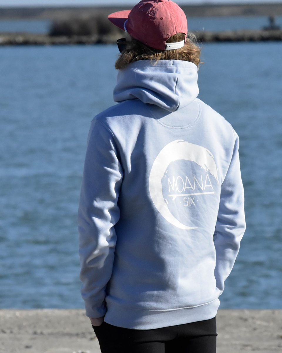 MOANA SIX HOODIE SERENE BLUE (UNISEX)