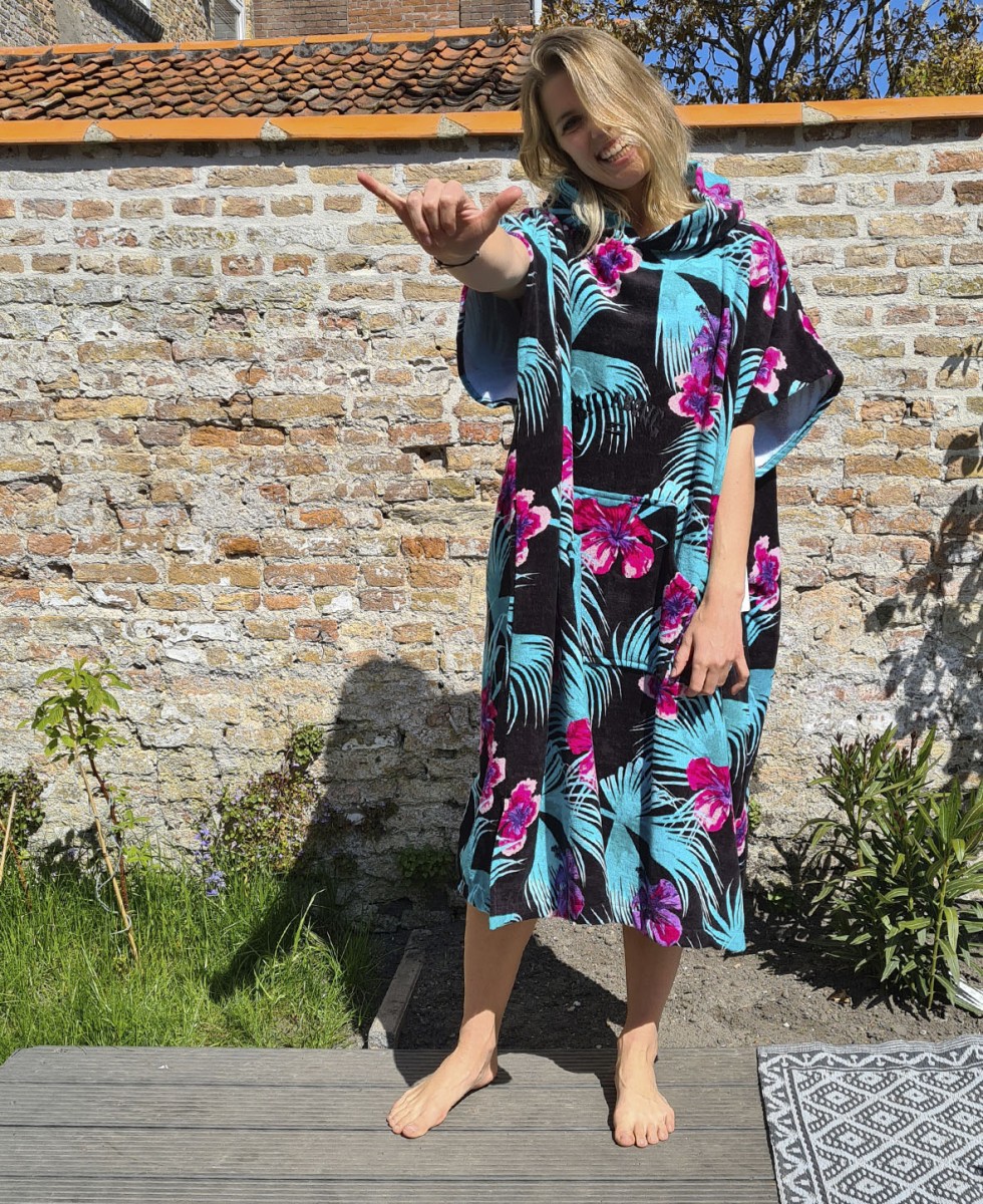 Billabong Poncho, Surf Poncho, Badstof Poncho, Hooded Towel, Surf Towel, Billabong Towel