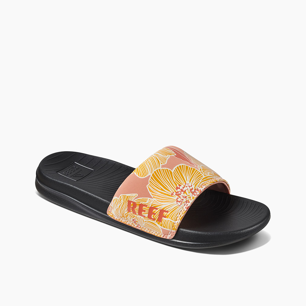 Reef one slide saffron blossom