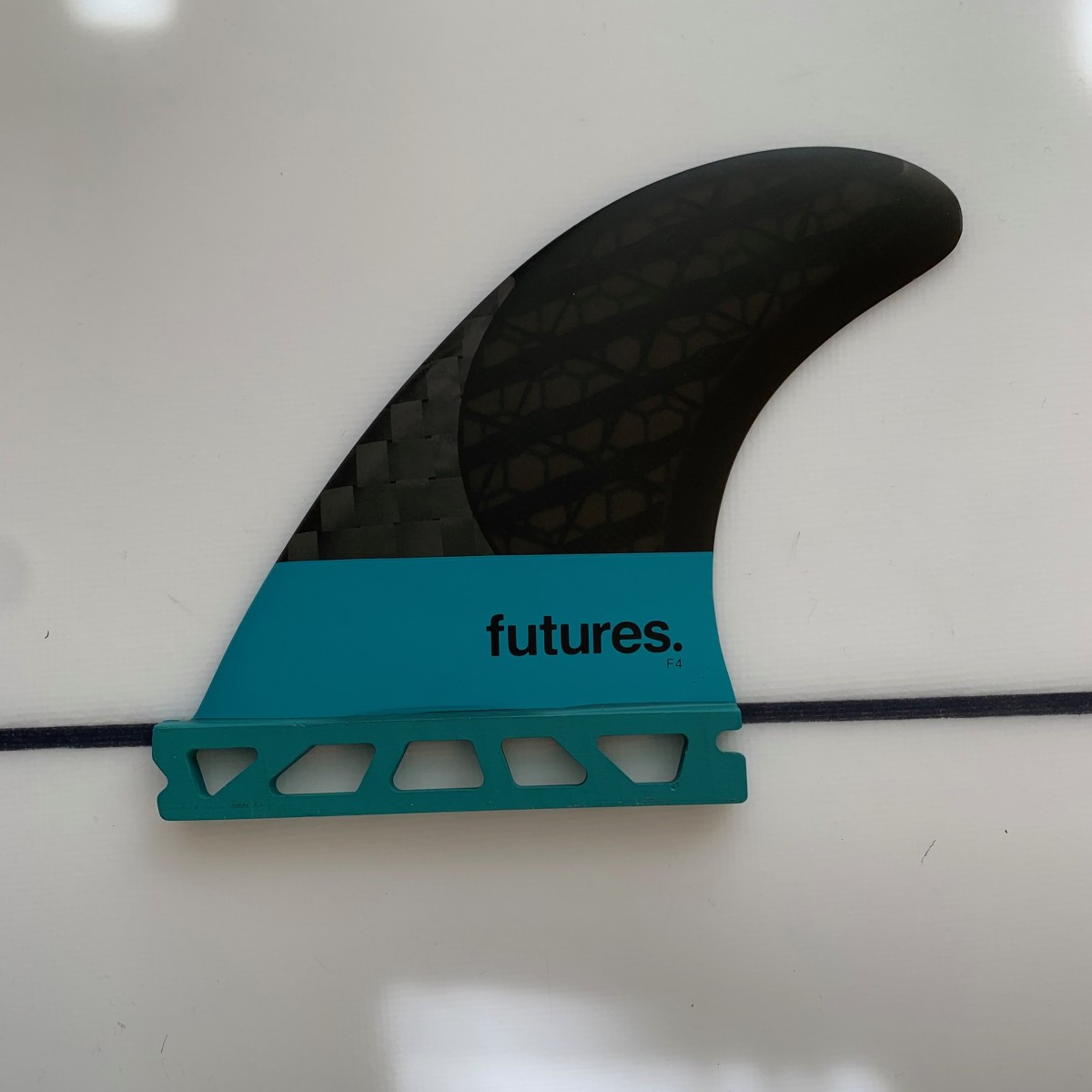 Future Fins F4 Blackstix Size Small Turquoise