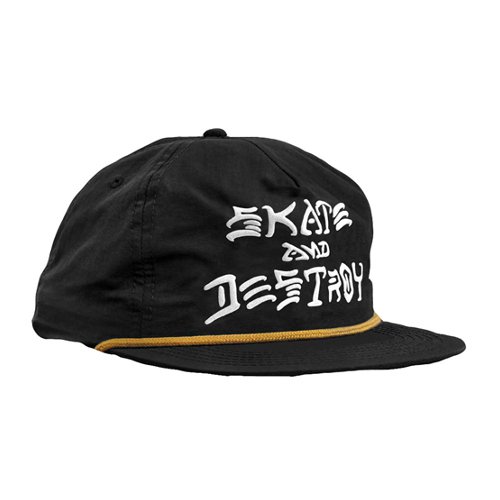 Thrasher skate&destroy snapback black