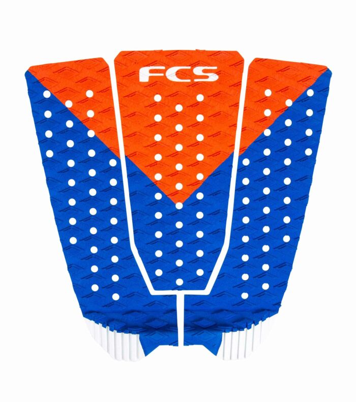 FCS Kolohe red white blue traction