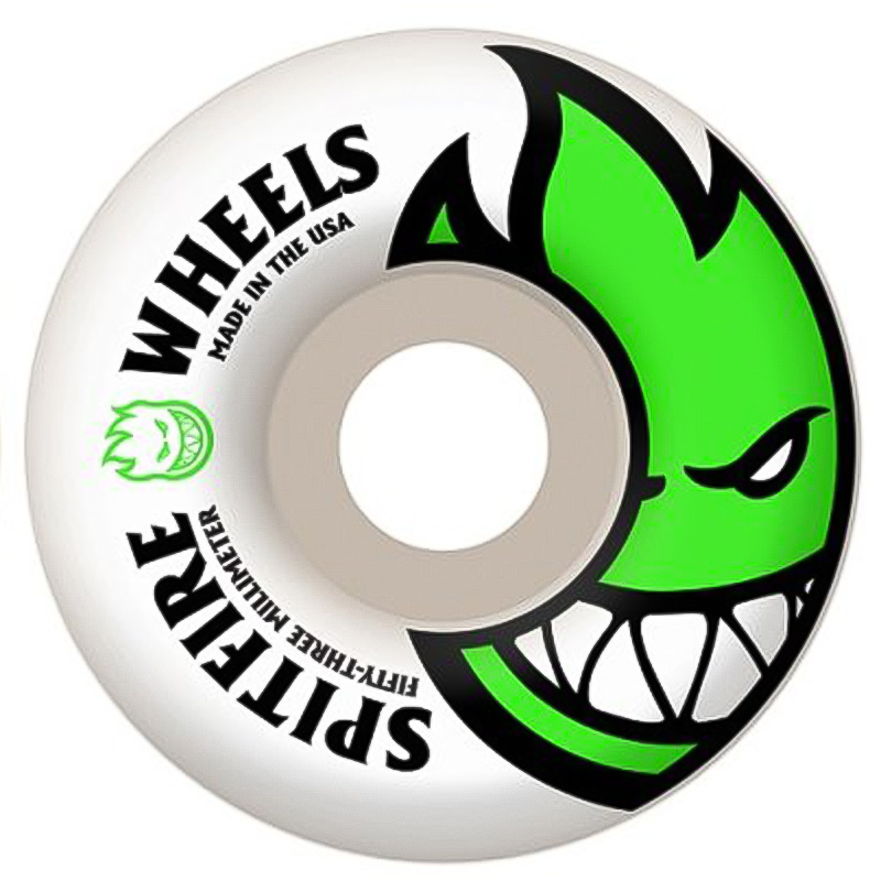 Spitfire Bighead wheels 99D 53MM green