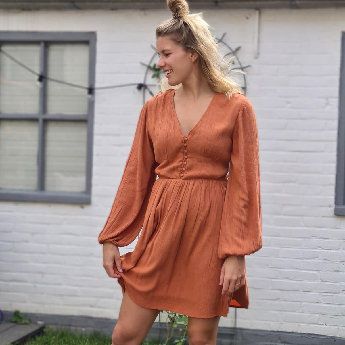 Billabong Beach House Dress Bronze