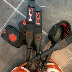 FCS Freedom HELIX leash red/black - Afbeelding 2