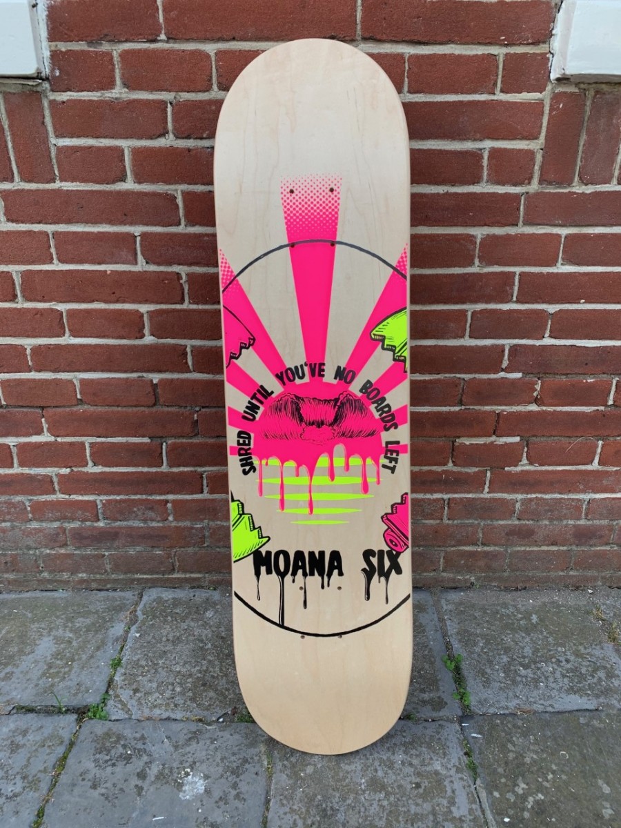 Moana Six Skateboard Deck ( 8.0 / 8.25 / 8.5 )