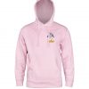 Powell Peralta Skeleton skateboard hoody light pink BONES