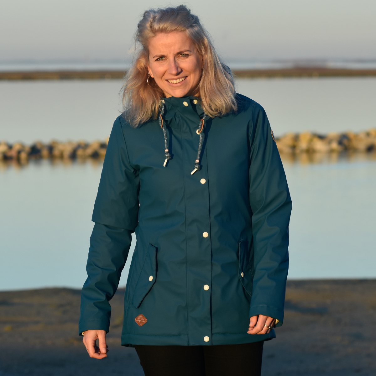 Ragwear Marge Regenjas Winter Dark Green