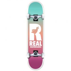 Real Be Free Fades LG Complete Skateboard .8.0