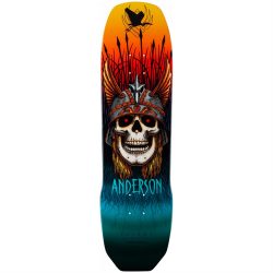 Andy Anderson Heron Skull Flgt Sktbrd Deck Shape 290 9.13