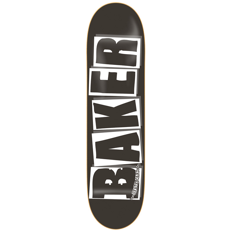 Baker Brand Logo Black/White Skateboard Deck 8.25