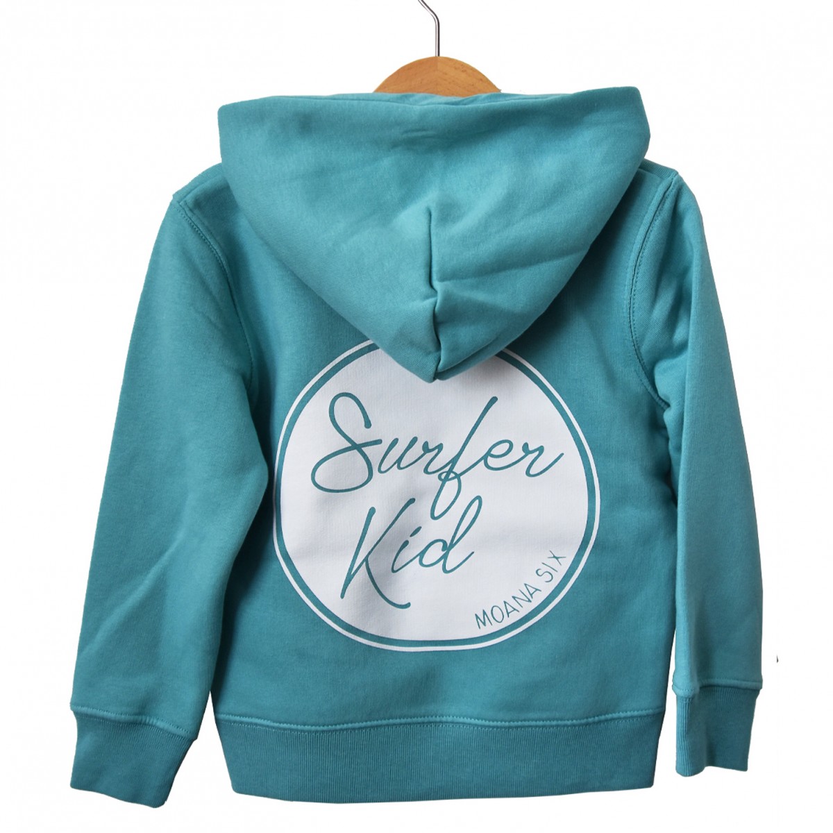 Surferkid hoodie teal