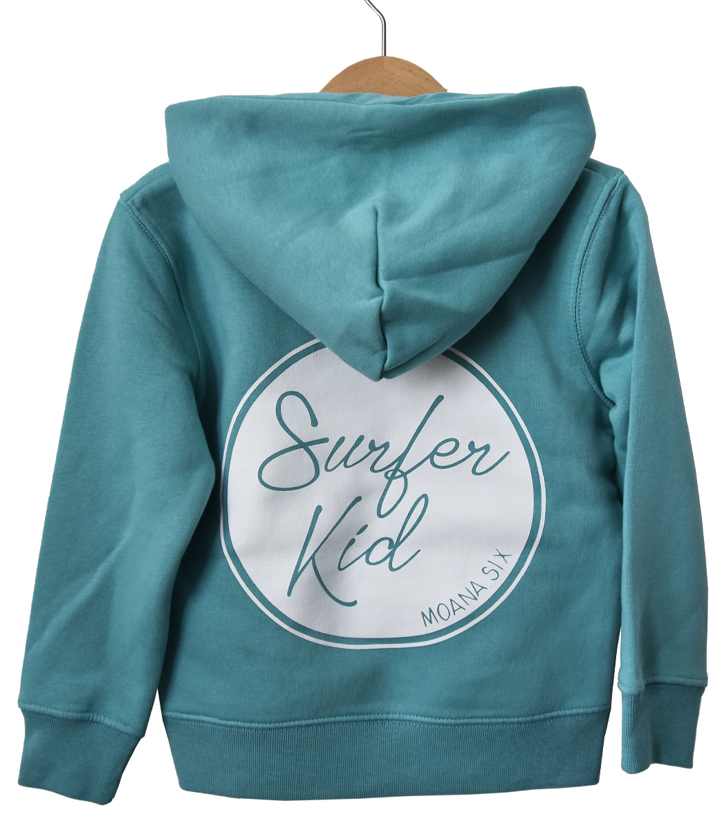 Surferkid Hoodie Teal