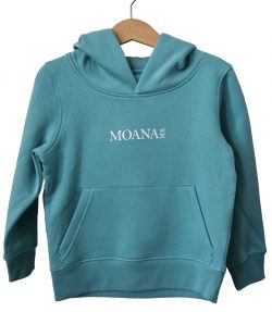 Surferkid hoodie teal - Afbeelding 3