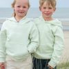 Surferkid Hoodie lime - Afbeelding 2