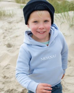 Surferkid hoodie serene blue - Afbeelding 2