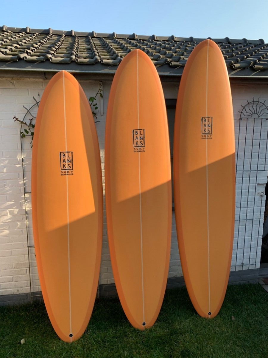 Blanks Big One 6’8 / 7’2 / 7’6 Full Orange