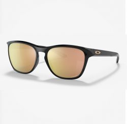 Oakley Manorburn polished black prizm rose gold