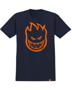 Spitfire Big head Midnight tee navy/orange