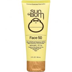 Sun Bum SPF 50 clear face sunscreen lotion