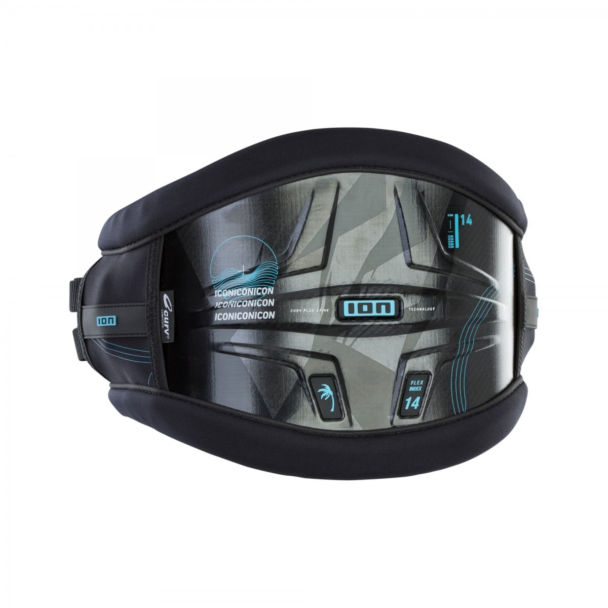 Ion Icon Curv waist harness black