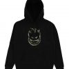 Spitfire Bighead hoody black camo