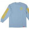 Spitfire Swirl overlay Longsleeve powder blue