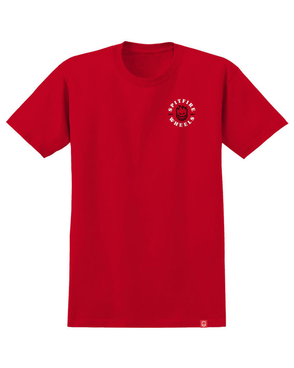 Spitfire Big head classic red tee