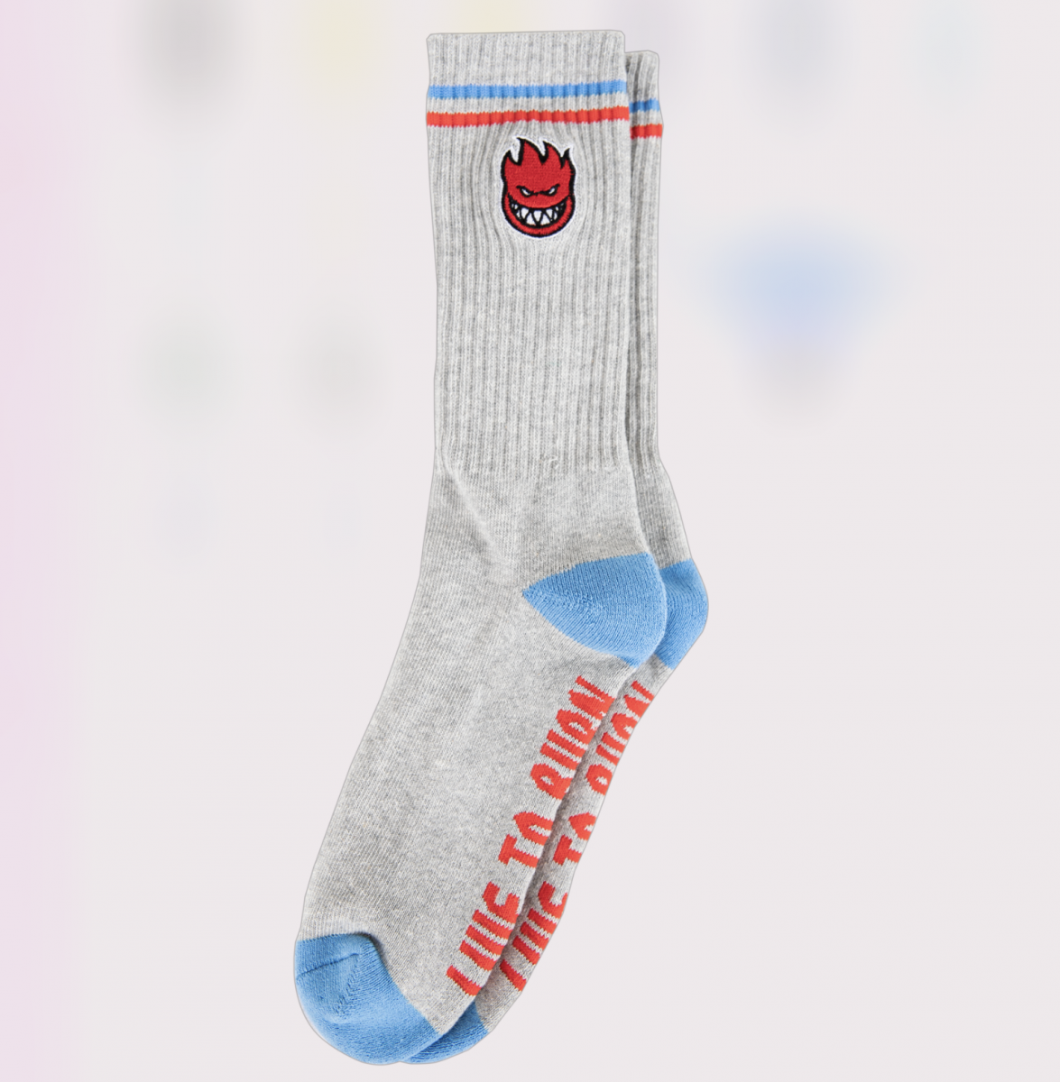 Spitfire Bighead Fill Socks Grey/heather