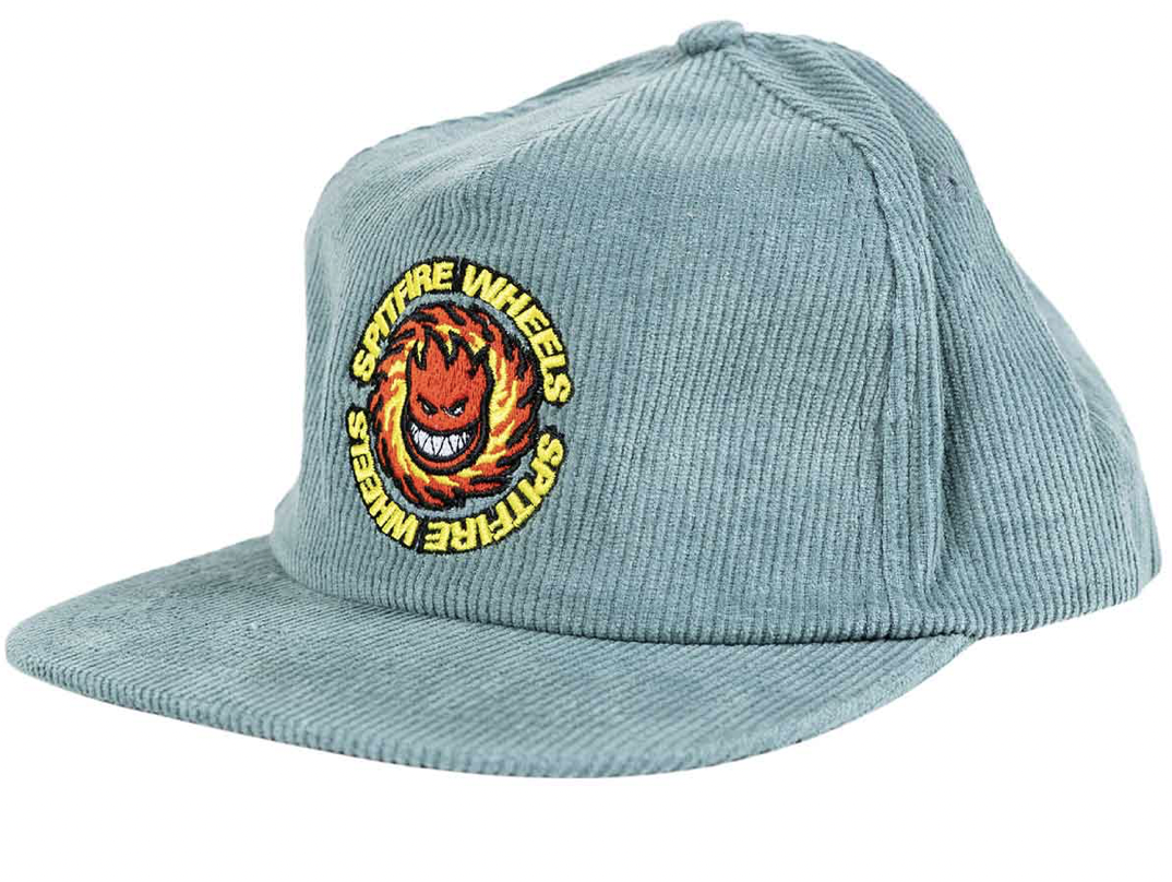 Spitfire Og Fireball cord snapback cap