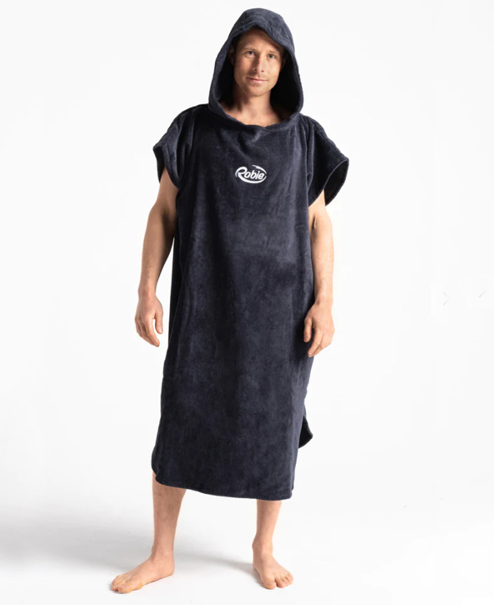 Robie Poncho Black/grey (medium)
