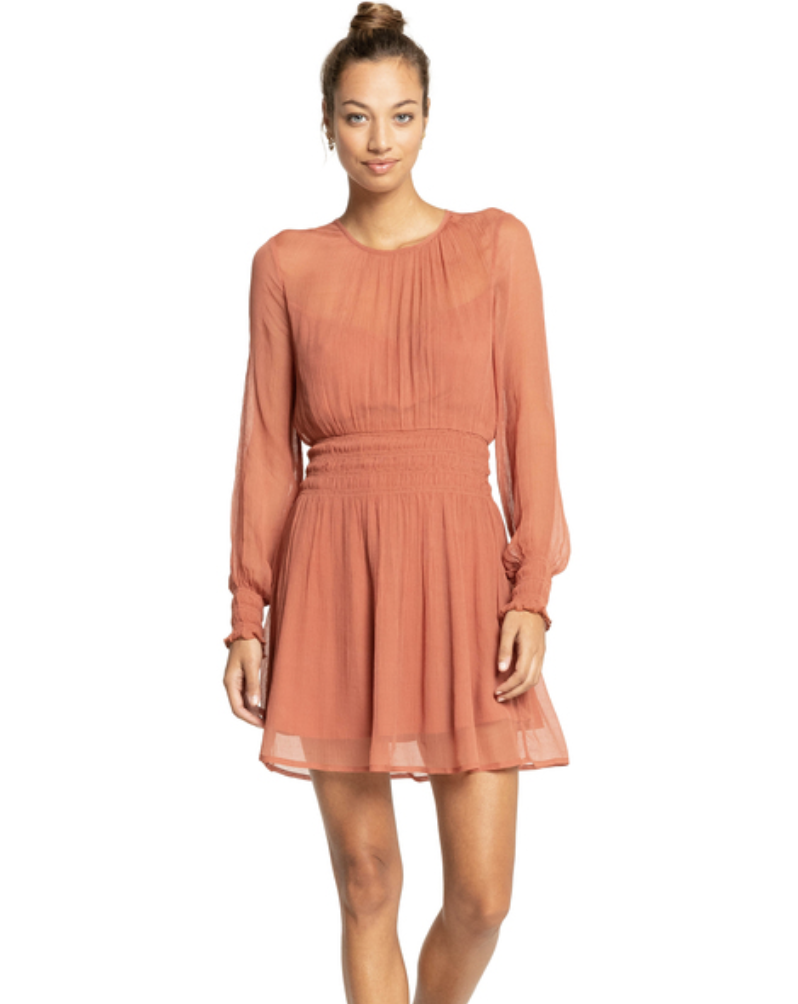 Billabong Boho babe dress red clay