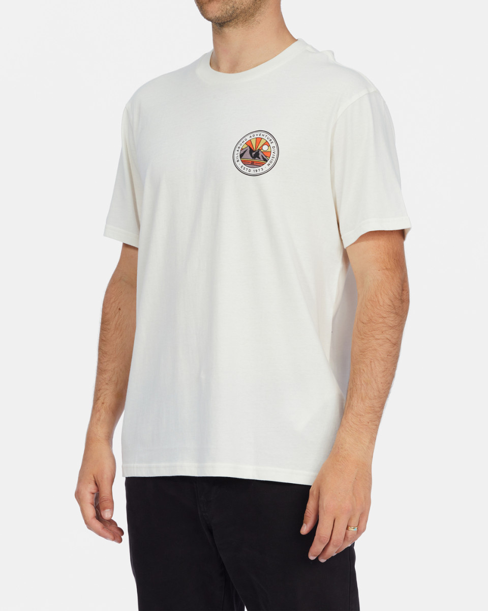 Billabong Rockies a/div tee off white