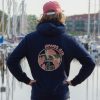 Surfing Bear hoodie (unisex)