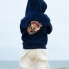 Surfing Bear hoodie kids/baby - Afbeelding 3