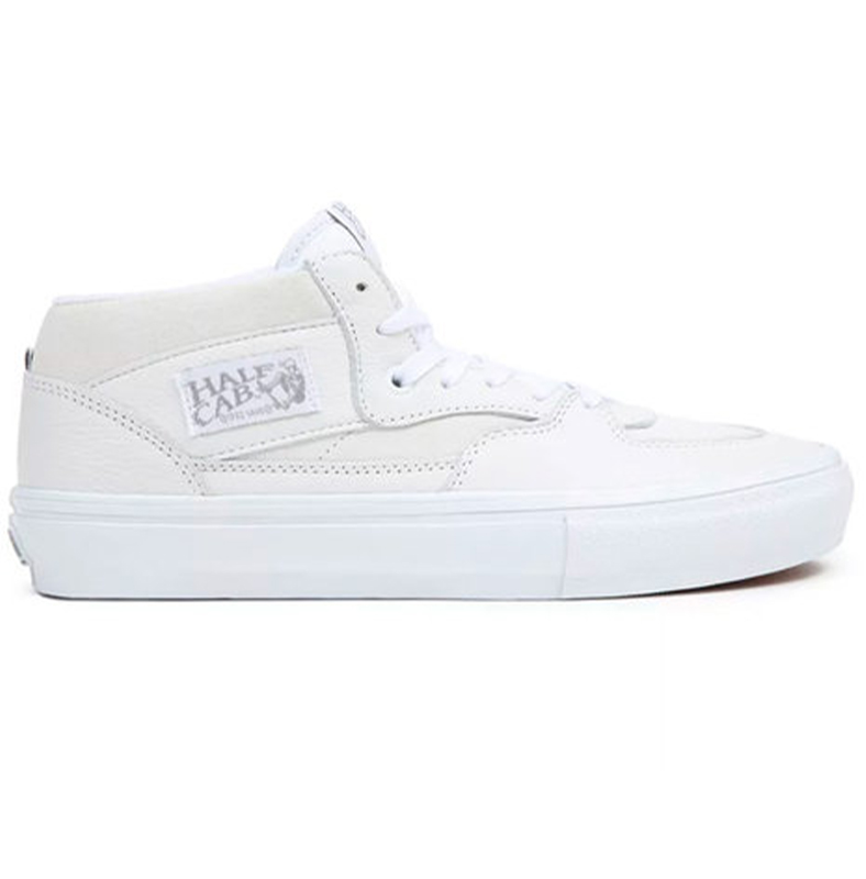 Vans Half Cab White ( Suede / Leather )