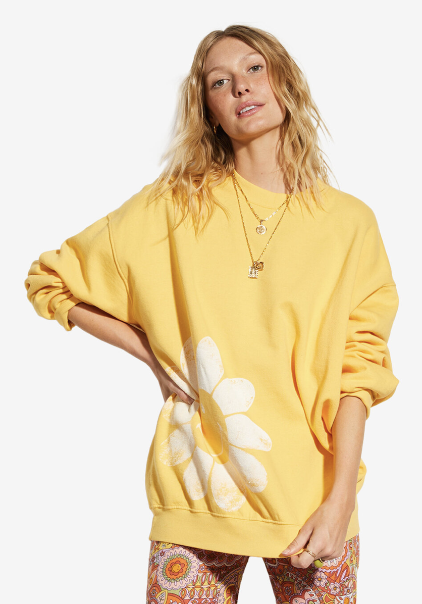 Billabong Riding Happy Sweater / Smiley Collab