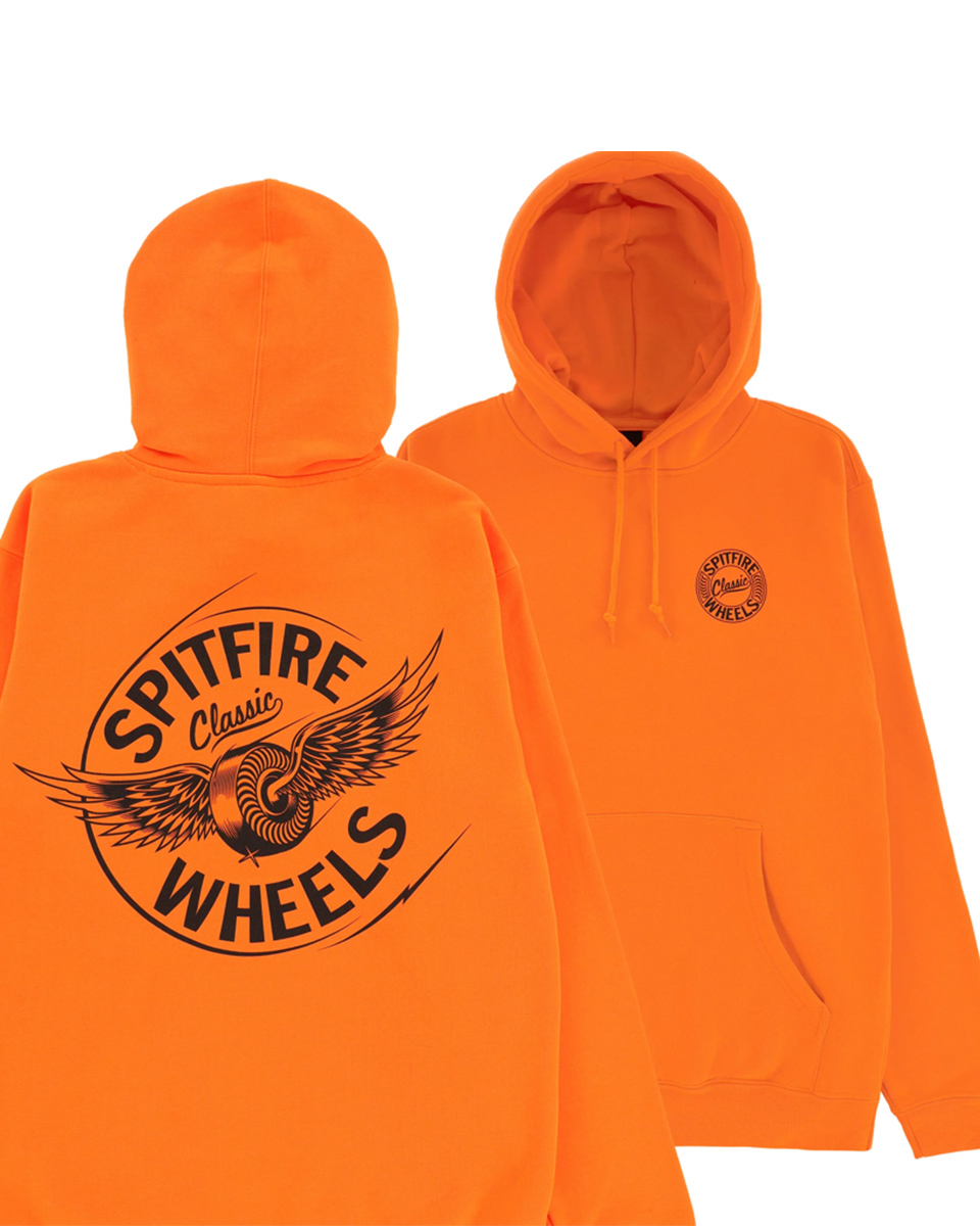 Spitfire hoody safety orange