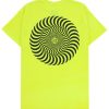 Spitfire classic swirl Neon T-shirt - Afbeelding 2