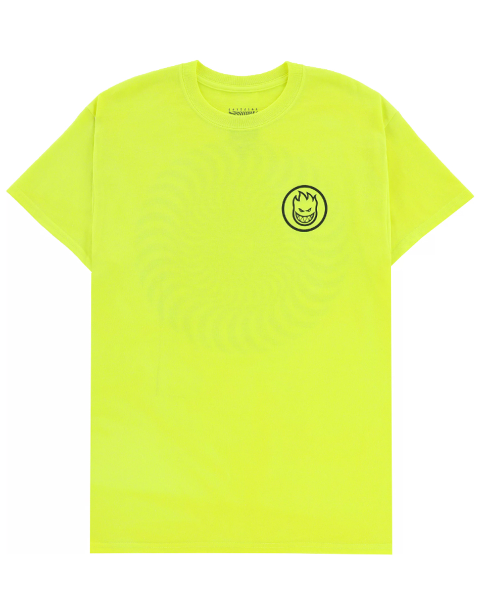 Spitfire classic swirl Neon T-shirt
