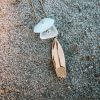 Surfboard - zeeglas ketting Laguna Treasures (zilver of goud) - Afbeelding 4