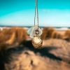 Schelp - zeeglas ketting Laguna Treasures (goud of zilver) - Afbeelding 3