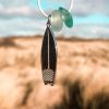 Surfboard - zeeglas ketting Laguna Treasures (zilver of goud)