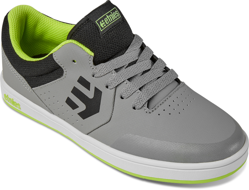 Kids Etnies shoes Marana Grey lime