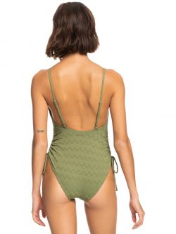 Roxy current coolness badpak loden green - Afbeelding 4