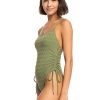 Roxy current coolness badpak loden green - Afbeelding 2
