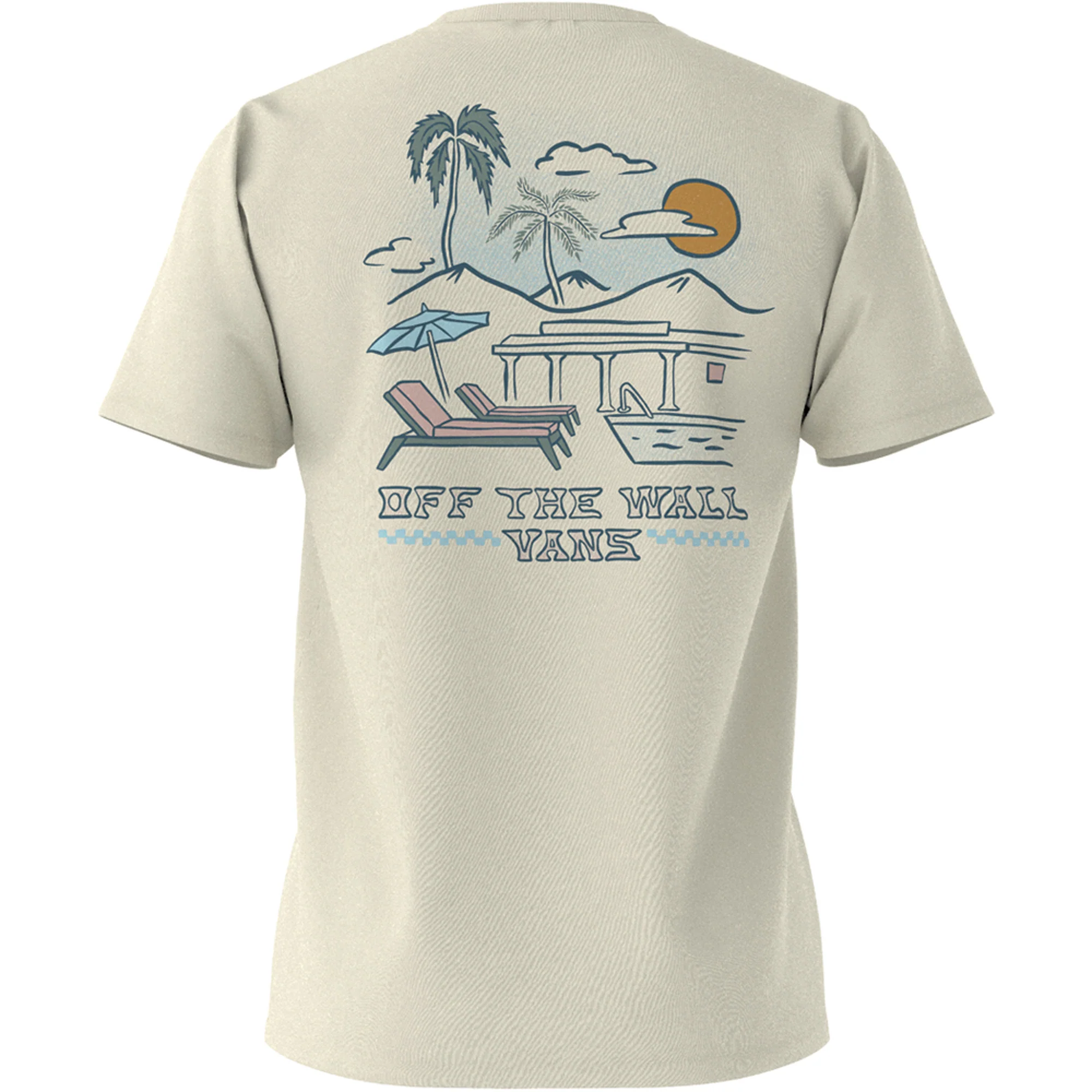 Vans Pool Side Resort T-shirt Antique White