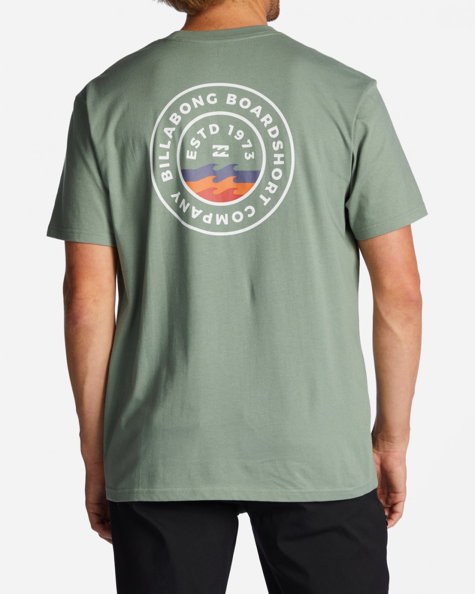 Billabong Walled ss Tshirt Sage